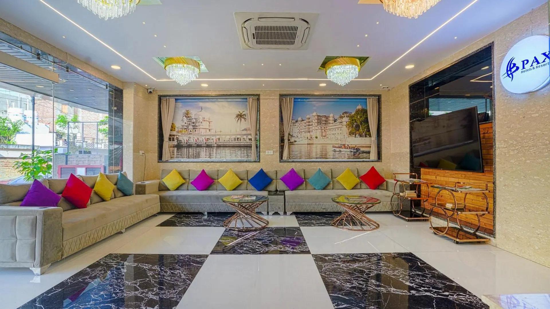 Pax Hotel Grand Blue 3 Min Walk From Udaipur City Railway Station